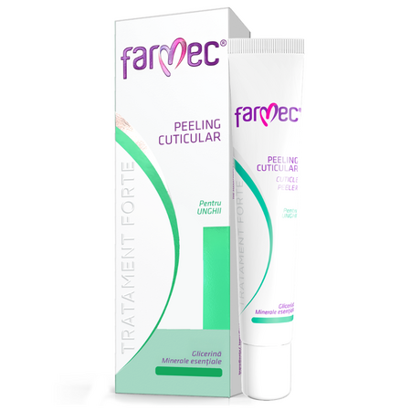 Peeling cuticular Tratament Forte, 15 ml, Farmec 731241