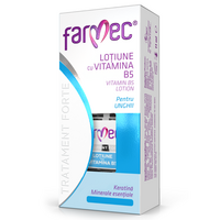 Lotiune cu vitamina B5 pentru unghii Tratament Forte, 11 ml, Farmec