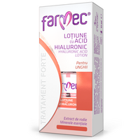 Lotiune cu acid hialuronic pentru unghii Tratament Forte, 11 ml, Farmec