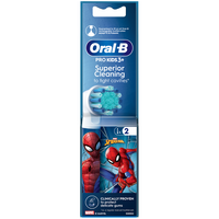 Rezerve periuta de dinti electrica pentru copii Spiderman Pro Kids, 2 bucati, Oral-B