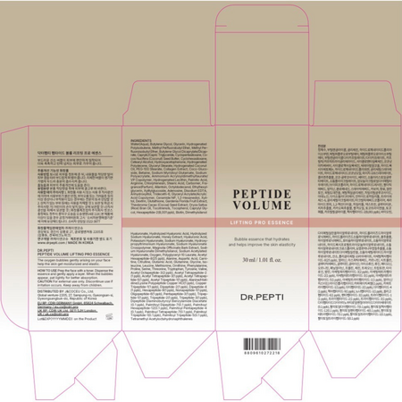 Esenta anti-aging cu peptide Volume Lifting Pro, 30 ml, Dr. Pepti 734489