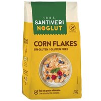 Fulgi de porumb fara gluten, 250 g, Santiveri