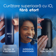 Periuta de dinti electrica roz cu trusa de voiaj iO2, 1 bucata, Oral-B 731896