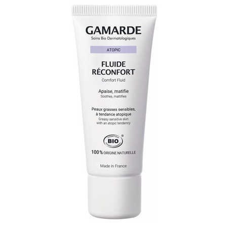 Fluid reconfortant pentru ten gras-mixt atopic, 40 ml, Gamarde