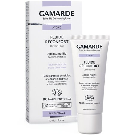 Fluid reconfortant ten gras/mixt sensibil, Atopic, 40 ml, Gamarde 733044