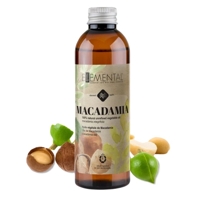 Ulei de macadamia M-1674 V26, 100 ml, Ellemental