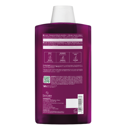 Sampon cu chinina pentru cresterea parului Growth Accelerating, 400 ml, Klorane 732343