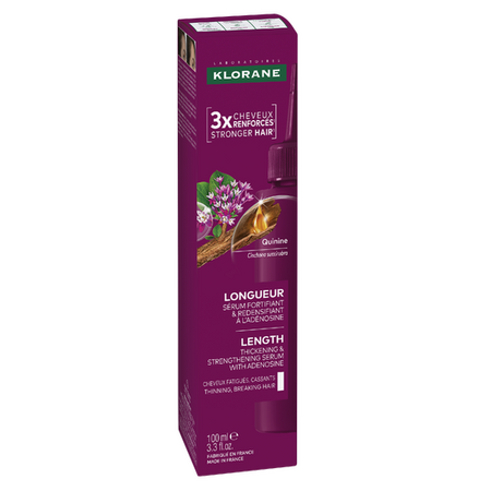 Ser fara clatire pentru cresterea parului cu chinina Growth Accelerating, 100 ml, Klorane 732354