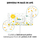 Servetele umede pentru copii, 60 bucati, Klorane Bebe 738494