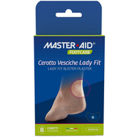 Plasturi hidrocoloidali sterili pentru basici Lady Fit Foot Care, 6 bucati, Pietrasanta Pharma