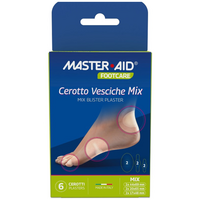 Plasturi hidrocoloidali sterili pentru basici Mix Foot Care, 6 bucati, Pietrasanta Pharma