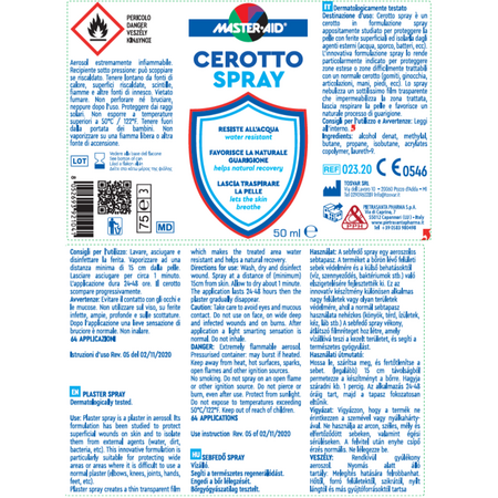 Plasture spray Cerotto, 50 ml, Pietrasanta Pharma 732463