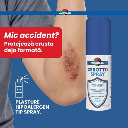Plasture spray Cerotto Master-Aid, 50 ml, Pietrasanta Pharma 753182