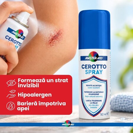 Plasture spray Cerotto Master-Aid, 50 ml, Pietrasanta Pharma 753185
