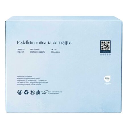 Prosoape faciale de unica folosinta XL Dream Towels, 50 bucati, Clo Skin 732565