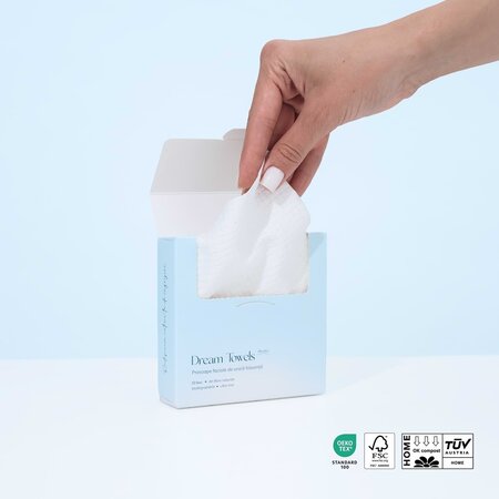Prosoape faciale de unica folosinta Mini Dream Towels, 10 bucati, Clo Skin 732575