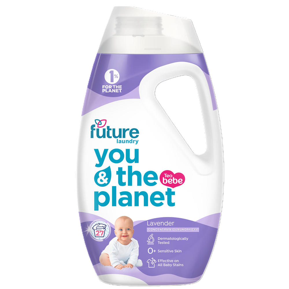 Detergent de haine concentrat pentru bebelusi Lavander, 1080 ml, Future