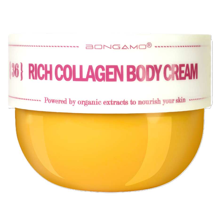 Crema de corp nutritiva cu colagen, 200 ml, Bongamo