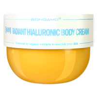 Crema de corp radianta cu acid hialuronic, 200 ml, Bongamo