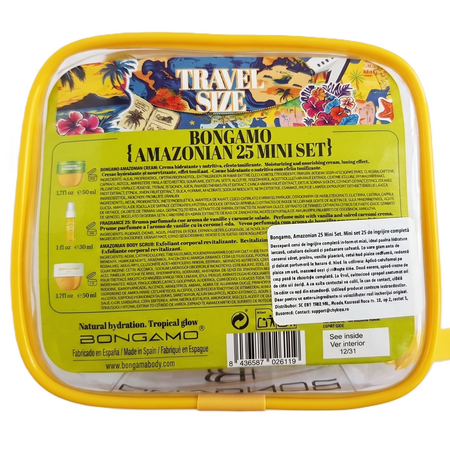 Set de ingrijire pentru corp Mini 25 Amazonian, Bongamo 733151