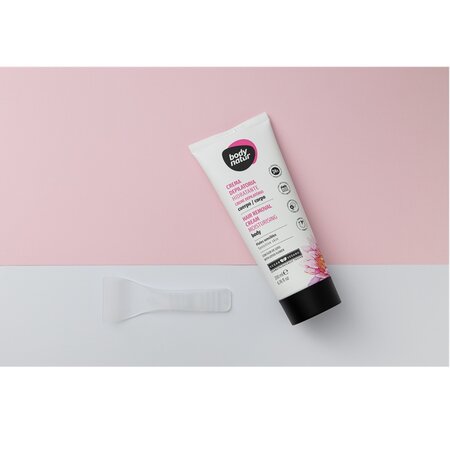 Crema depilatoare cu floare de lotus pentru piele sensibila, 200 ml, Body Natur 733080