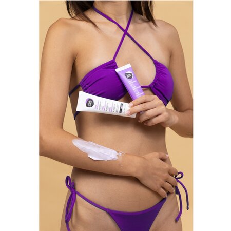 Crema decoloranta cu ulei de migdale pentru parul facial si corporal, 2x50 ml, Body Natur 733252