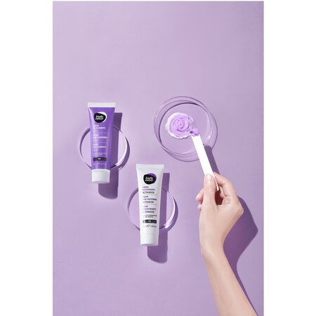 Crema decoloranta cu ulei de migdale pentru parul facial si corporal, 2x50 ml, Body Natur 733250