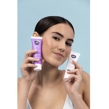 Crema decoloranta cu ulei de migdale pentru parul facial si corporal, 2x50 ml, Body Natur 733246