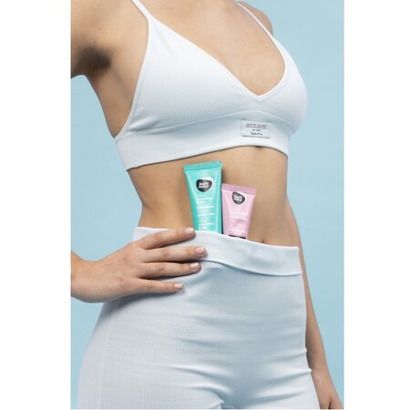 Crema depilatoare cu extract de caise 50 ml + Balsam dupa epilare cu extract de caise 30 ml, Body Natur 733273