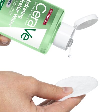Apa micelara hidratanta pentru ten normal si uscat, 400 ml, CeraVe 733861