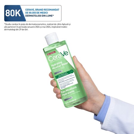 Apa micelara hidratanta pentru ten normal si uscat, 400 ml, CeraVe 733873