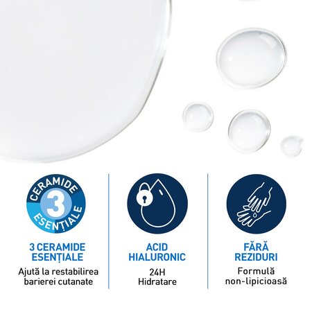 Apa micelara hidratanta pentru ten normal si uscat, 400 ml, CeraVe 733869
