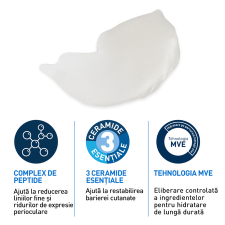 Crema de ochi antirid Skin Renewing, 14 ml, CeraVe 735327