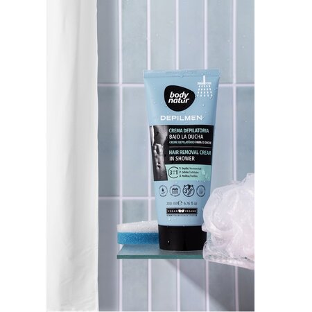 Crema depilatoare 4 in 1 pentru barbati Depilmen, 200 ml, Body Natur 733481