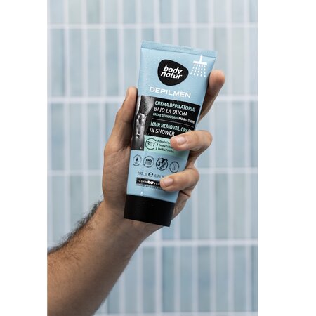 Crema depilatoare 4 in 1 pentru barbati Depilmen, 200 ml, Body Natur 733480