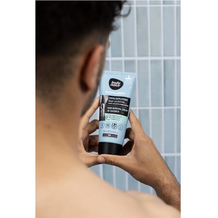 Crema depilatoare 4 in 1 pentru barbati Depilmen, 200 ml, Body Natur 733479