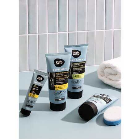 Gel depilator hidratant pentru barbati Depilmen, 200 ml, Body Natur 733506