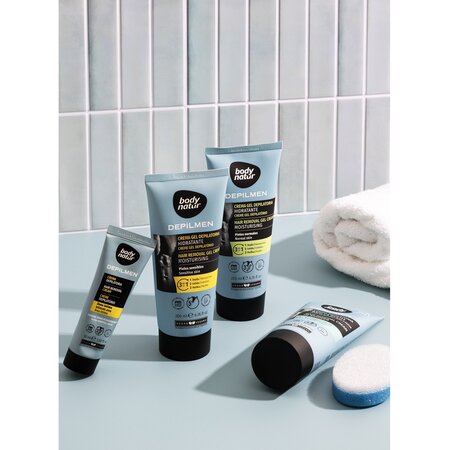 Gel depilator pentru barbati Depilmen, 200 ml, Body Natur 733522