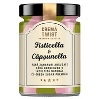Crema tartinabila cu fistic si capsuni Fisticella & Capsunella, 350 g, Remedia