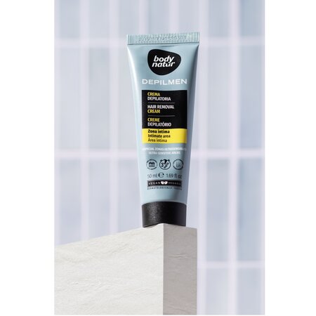 Crema depilatoare pentru zona intima masculina Depilmen, 50 ml, Body Natur 733538