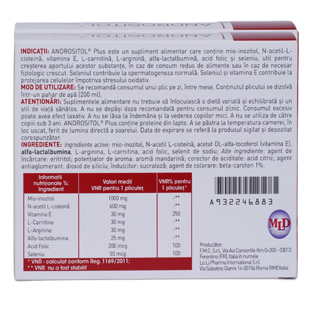 Pachet Andrositol Plus, 2x14 plicuri, Lo Li Pharma 733814