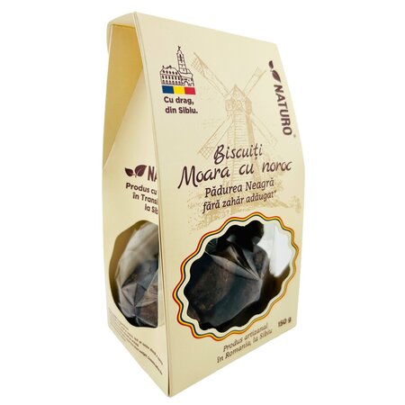Biscuiti cu ciocolata Padurea Neagra Moara cu norc, 150 g, Naturo 735416