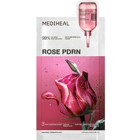 Masca tip servetel Rose PDRN Essential Sheet Mask Healthy Glow, 24 ml, Mediheal
