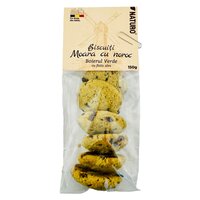 Biscuiti cu fistic Boierul Verde Moara cu noroc, 150 g, Naturo