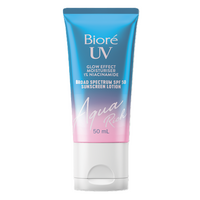 Crema de fata cu protectie solara SPF 50 Aqua Rich, 50 ml, Biore