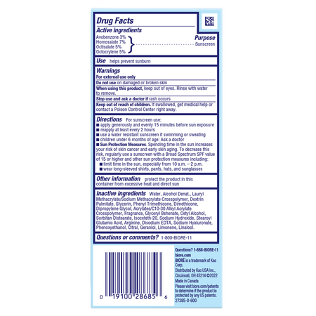 Esenta de fata hidratanta cu protectie solara SPF 30 Aqua Rich, 50 ml, Biore 733944