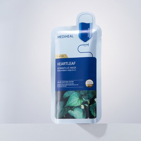 Masca tip servetel Dermaplus Heartleaf Sheet Mask, 22 ml, Mediheal 733957