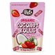 Rulouri crocante organice din nuca de cocos cu capsuni, 100 g, Pat's 740880