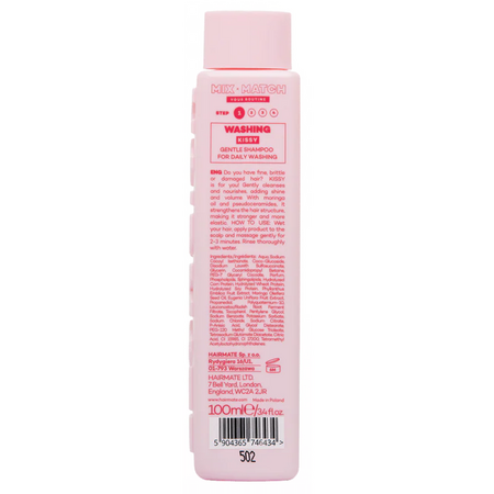 Sampon pentru par subtire si deteriorat Kissy, 100 ml, Hairmate 734256