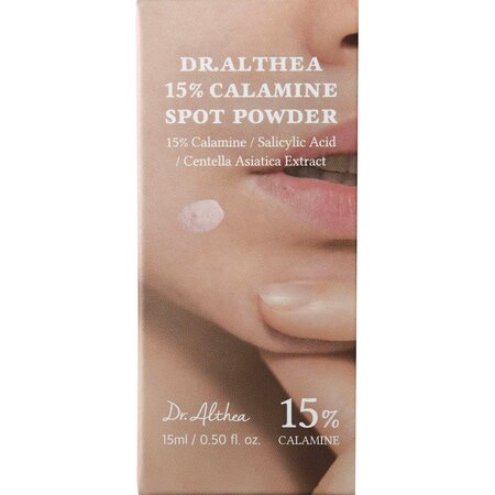Lotiune pentru fata 15% Calamine Spot Powder, 15 ml, Dr. Althea 734306
